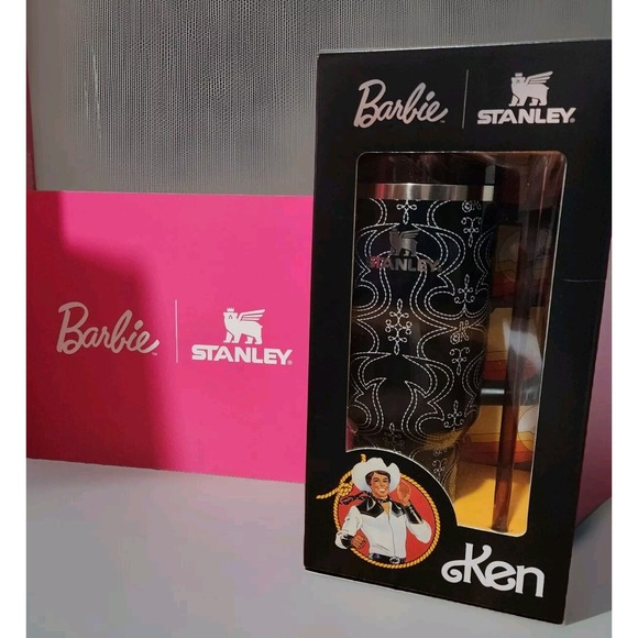 Barbie x Stanley 80s WESTERN KEN 40oz Quencher PRESALE/ CONFIRMED ORDER - Picture 1 of 6